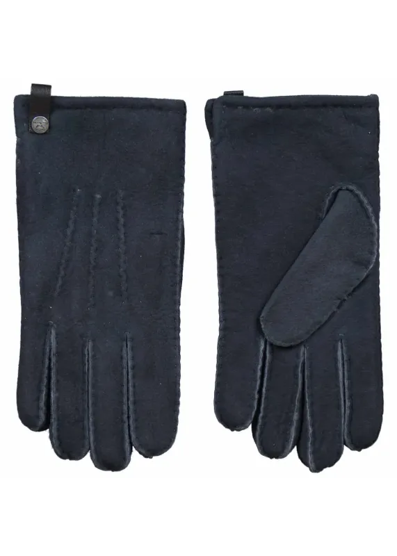 Van Buren Lambskin Men's Gloves - Graphite