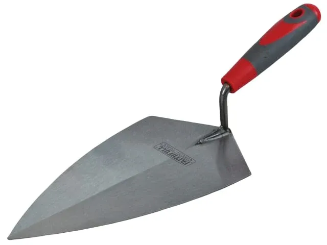 Faithfull Philadelphia Pattern Brick Trowel Supple Grip Handle 11in