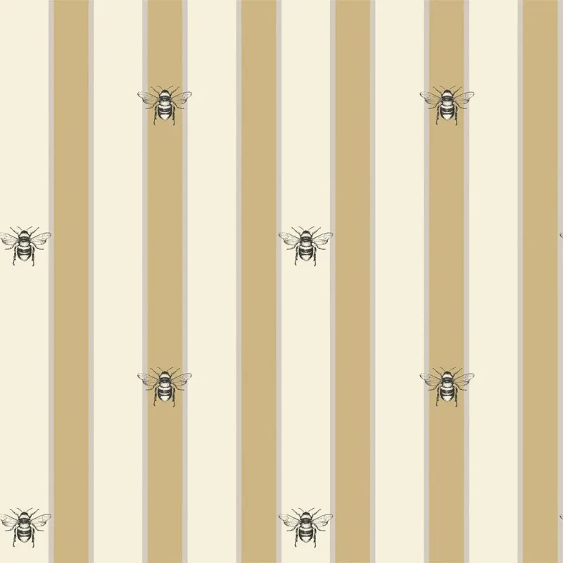 Bee Happy Wallpaper Golden Honey