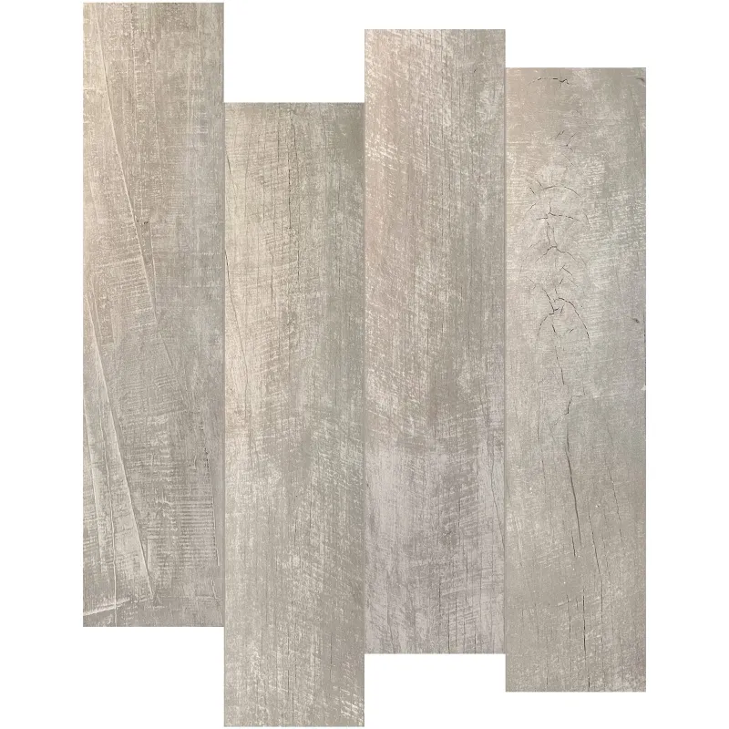 Carrelage Imitation Parquet 19x80 Bozel Gris