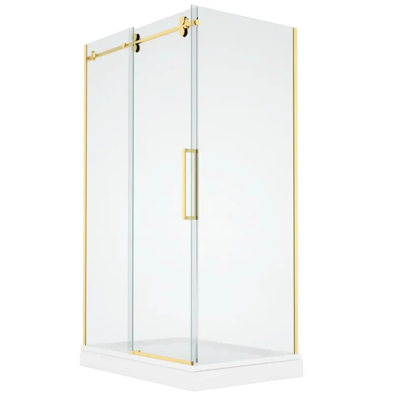 Corrosion Resistant Myo Or mat, porte de douche - Grandeur: 60''