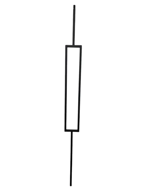 Current SQUARE Single Rectangle Iron Baluster - ½" x 44" - 9089CS
