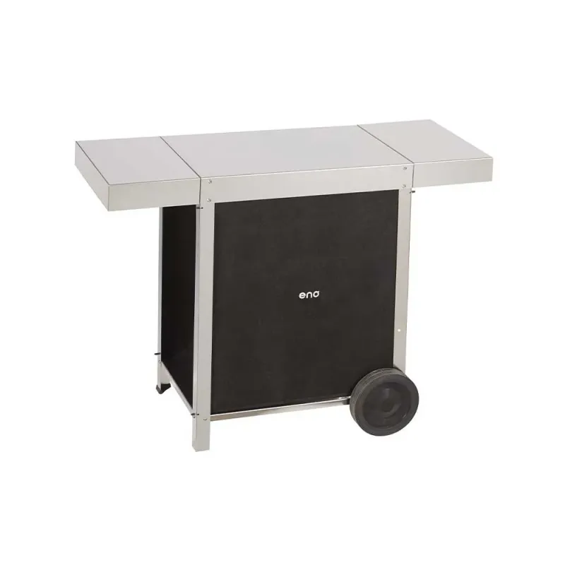 Heavy-Duty Chariot OSCAR inox pour plancha - ENO