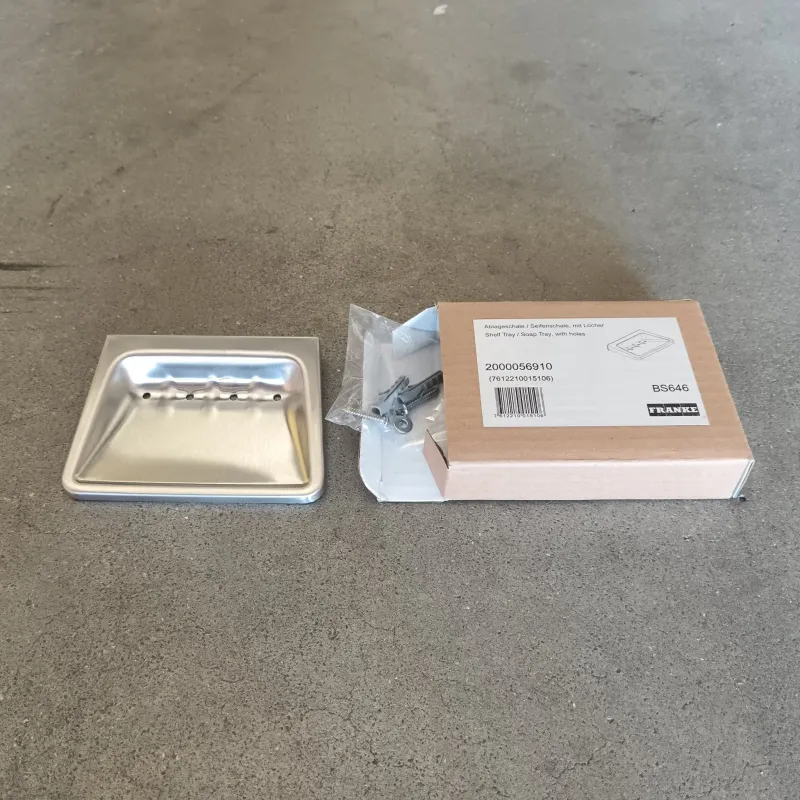 Heavy-Duty Porte savon mural inox - Franke BS646