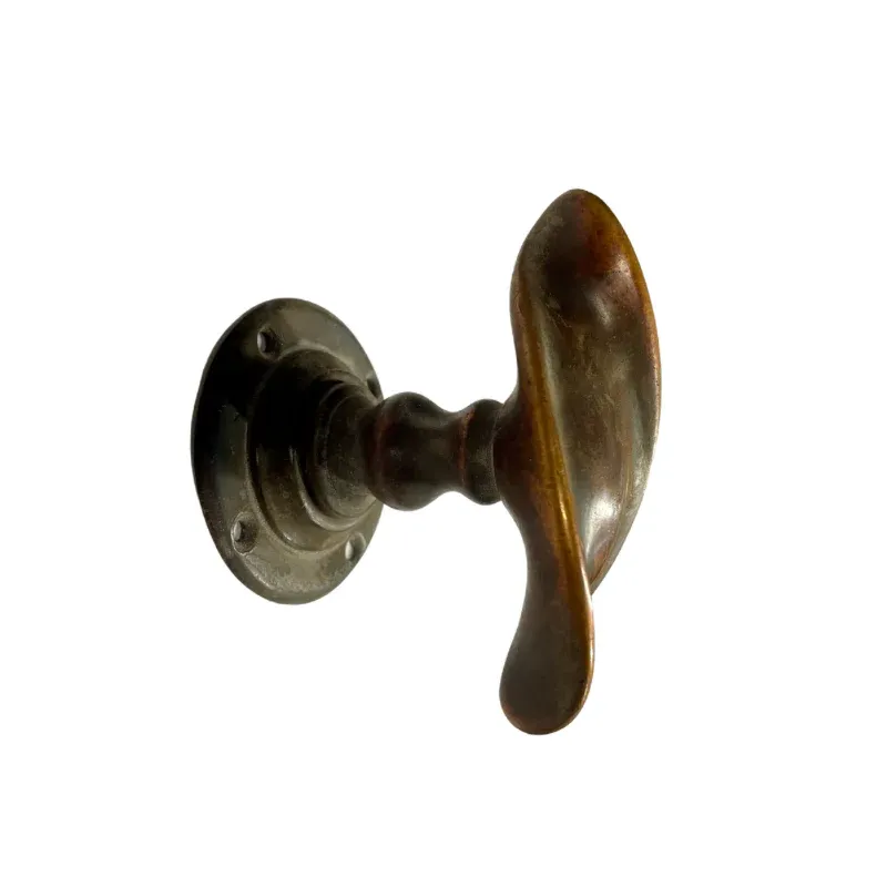 House door handle HOS49 Zinc Plated