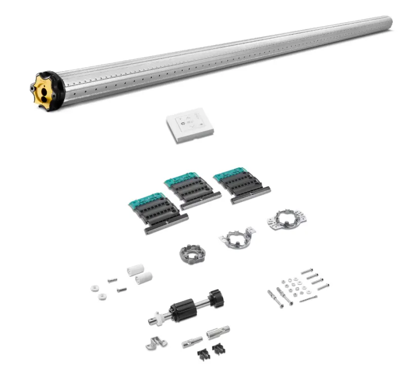 Kit universel complet motorisation volet roulant - RS100 io radio 10Nm 10/17 - SOMFY 1246217