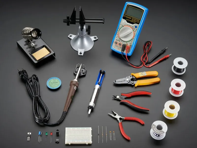 Ladyada's Electronics Toolkit [discontinued] 100-Piece Set