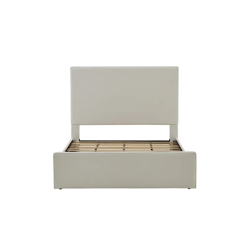 Lucas - High Headboard Upholstered Bed Satisfaction Guarantee