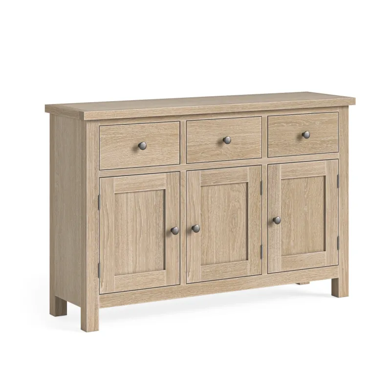 Present-day Country Large Sideboard - All Oak