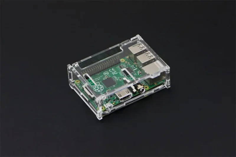 Raspberry Pi B+ Plexiglass Enclosure [discontinued]