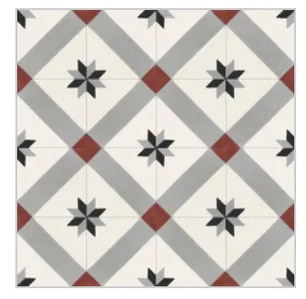 Wall Mount Carreaux de ciment Mod 196-, 20X20 cm