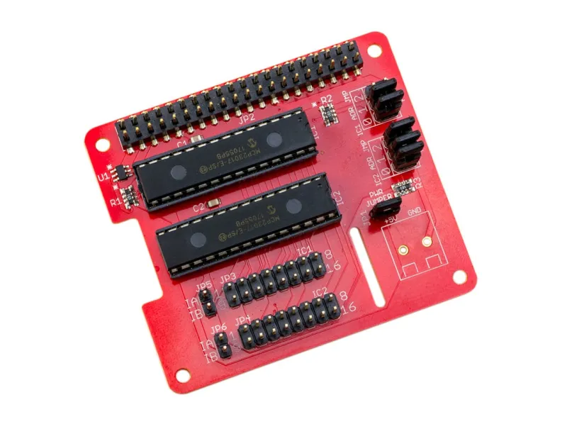 ModMyPi MCP23017 HAT - 32 Channel I/O Expansion HAT [Discontinued]