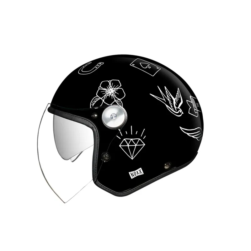 NEXX X.G30 TATTOO BLACK SNOW