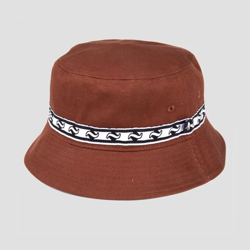 Passport Tilde Band Bucket Hat Espresso