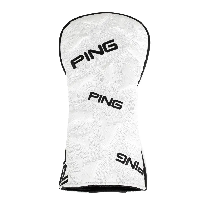 PING Icon Driver Headcover Fluorescent Orange