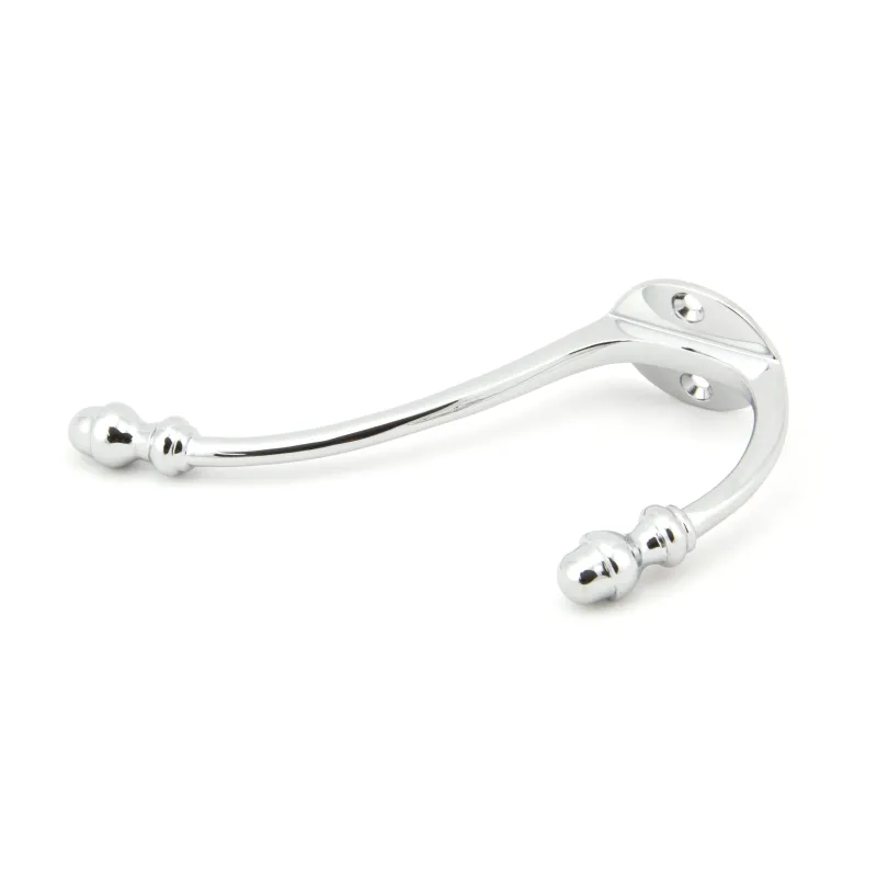 Reflective Chrome Hat & Coat Hook | From Anvil