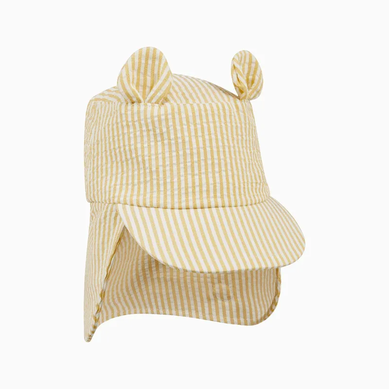 Seersucker Stripe Sun Hat