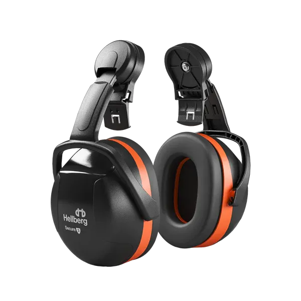 Hellberg Anchored Helmet Mount Ear Defenders