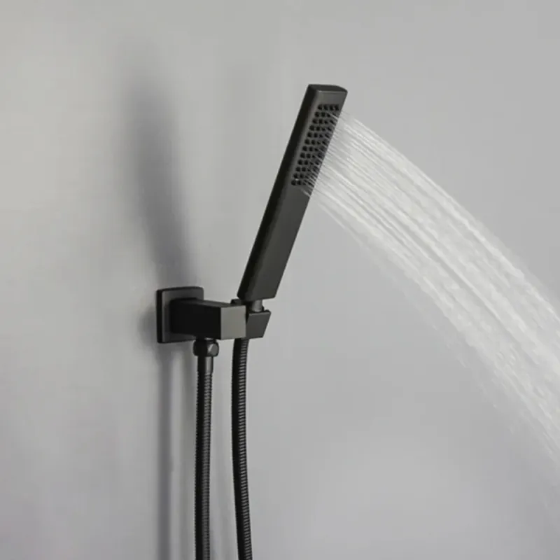 Pommeau de Douche Haute Pression Noir | High Lumen | Long Life