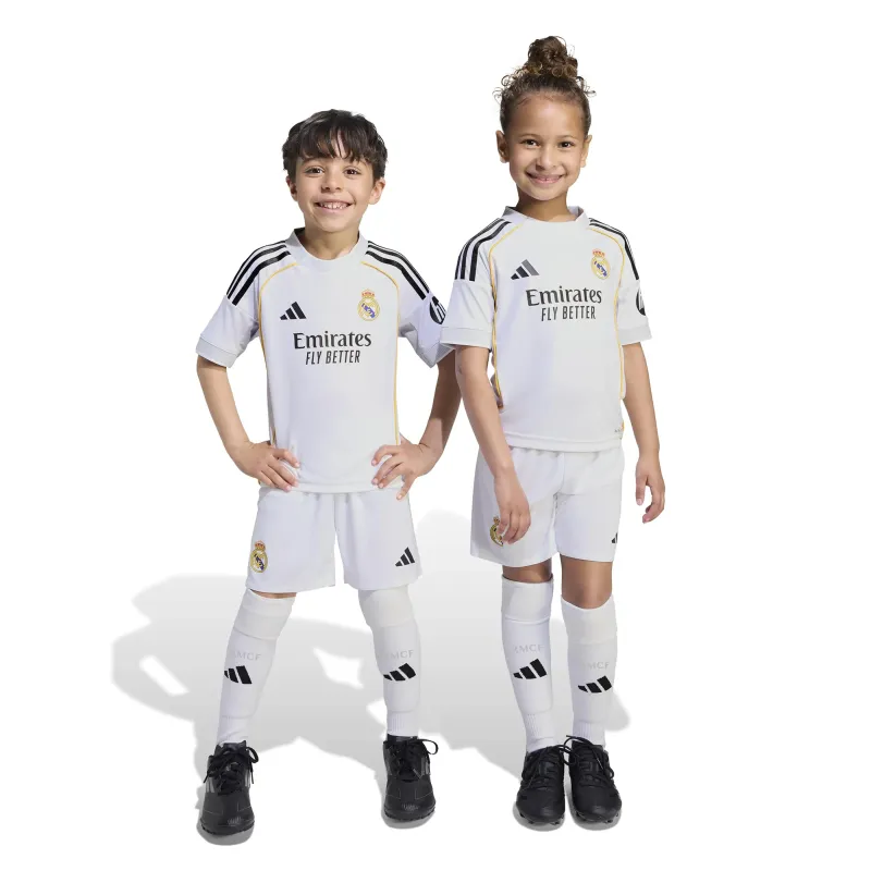 Real Madrid 25/26 Home Football Tiny Kit