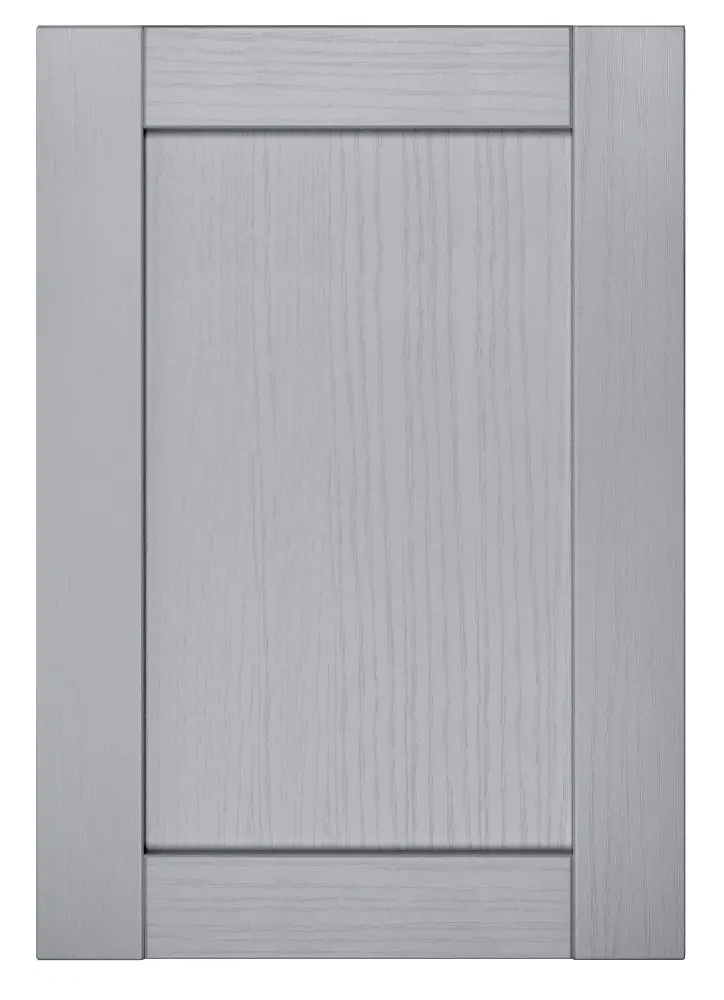 Balmoral Wood Grain 'Skinny' Shaker Dove Grey Ash- Replacement Kitchen Doors (980mm High)