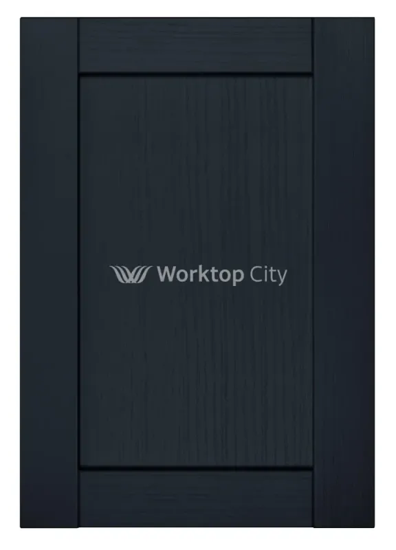 Balmoral Wood Grain 'Skinny' Shaker Indigo Ash- Replacement Kitchen Doors SAMPLE PRODUCTS