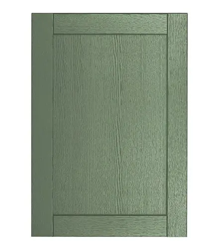 Balmoral Wood Grain 'Skinny' Shaker Reed Mint Ash- Replacement Kitchen Doors (450mm High)