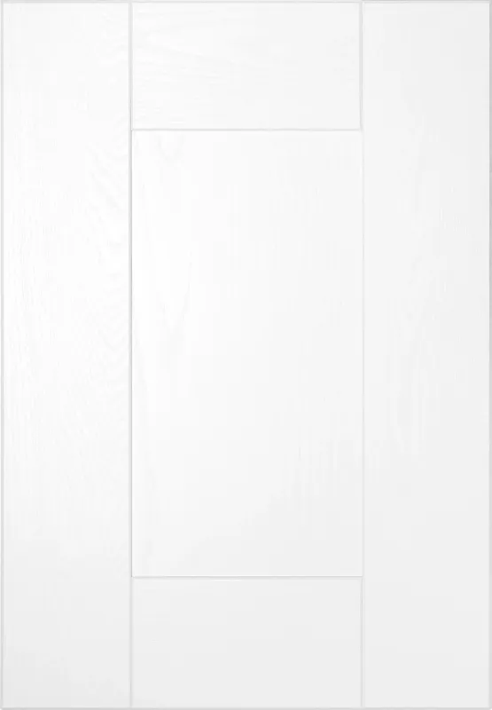 Buckingham Wood Grain Shaker White- Replacement Kitchen Doors (1060mm High)