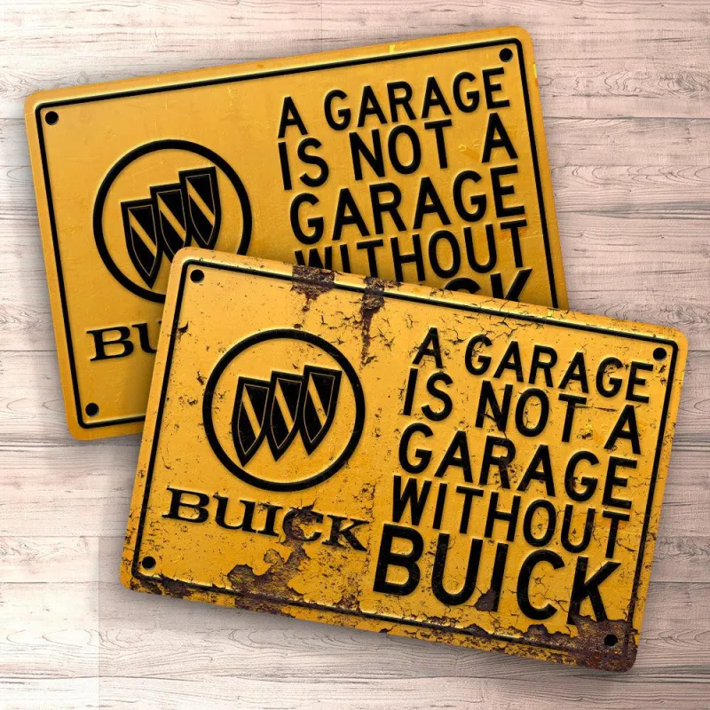 Buick Garage Is Not Garage Without Buick Signs, Mouse Pad, Door Mat
