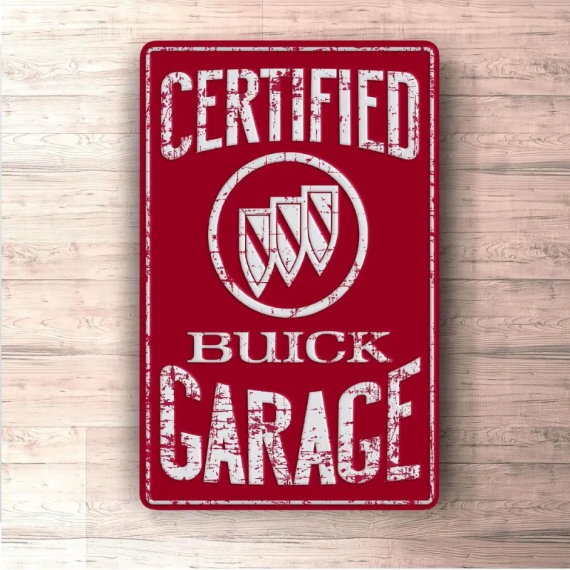 Buick Guaranteed Garage Signs, Mouse Pad, Doormat