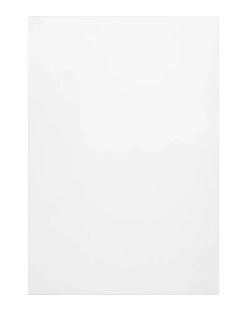 Fenton Painted (Laser Edged) Slab White- Replacement Kitchen Doors (895mm High)