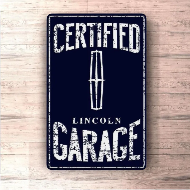 Lincoln Official Garage Signs, Mouse Pad, Doormat