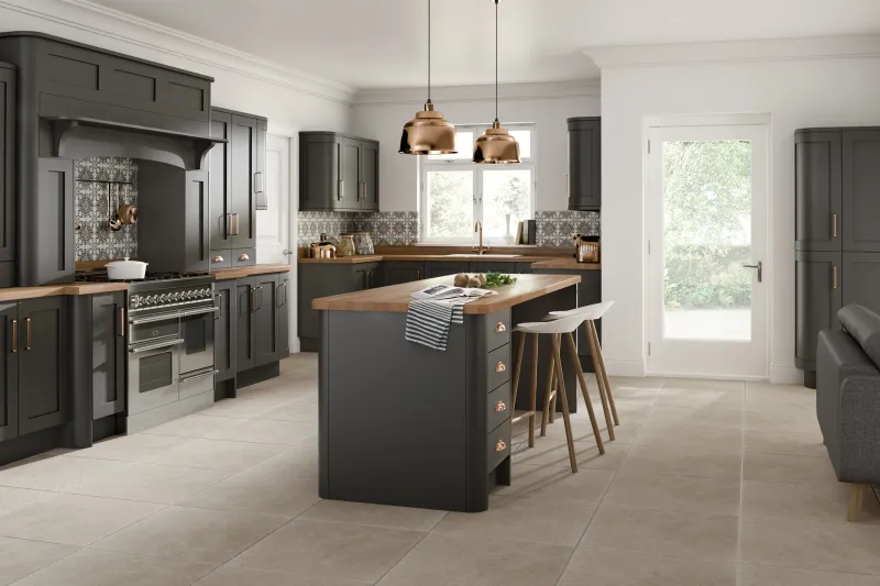 Rivington Shaker Graphite Supermatt- Replacement Kitchen Doors (980mm High)