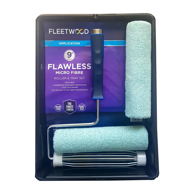 Fleetwood 9in Flawless Microfibre Roller & Tray Adjust - 752105