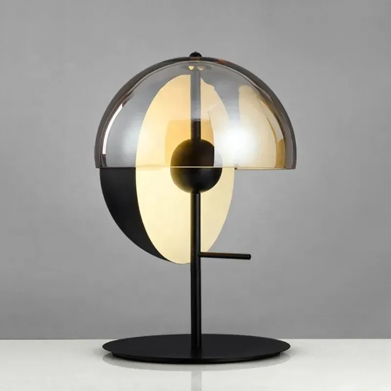 Afralia™ Glass Table Lamp: Postmodern Nordic Posh Design Bedroom, Living Room, or Study