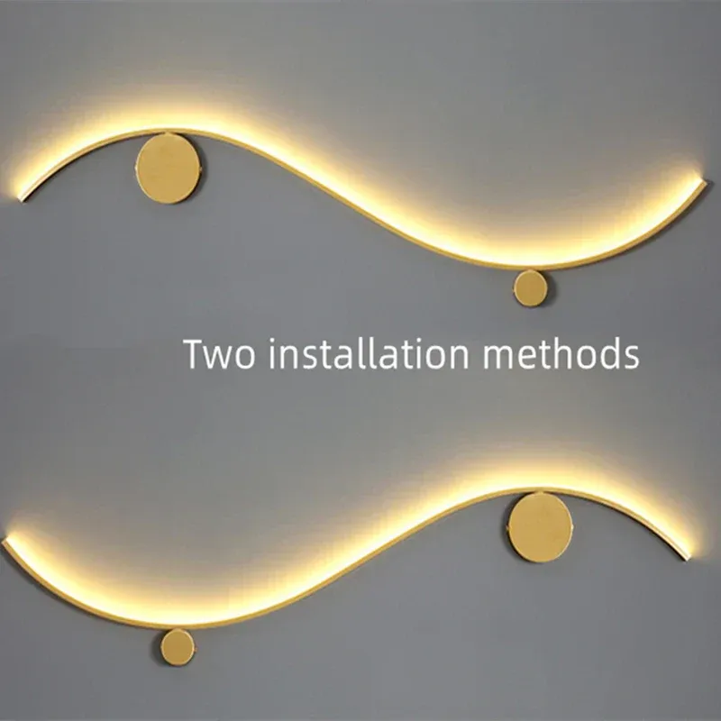 Afralia™ LED Copper Aisle Wall Lamp: Exclusive Lighting Living Room, Corridor, and Background Remote Control