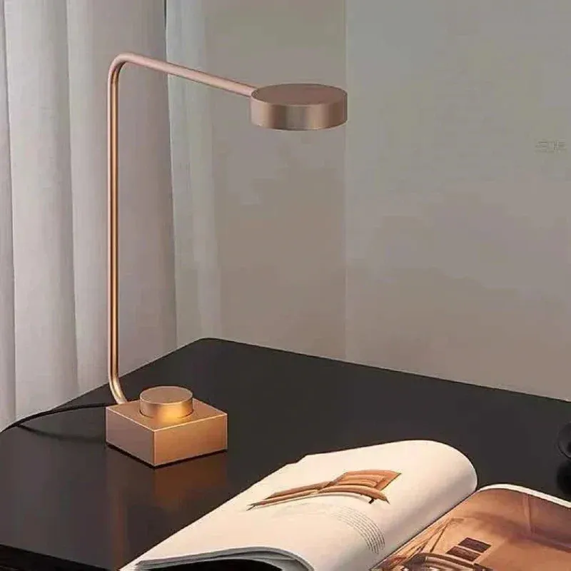 Afralia™ LED Desk Lamp: Rotatable Minimalist Study Lamp Bedroom Office Home Decor