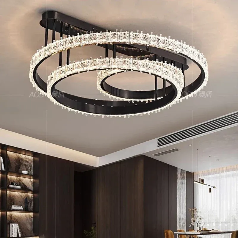 Afralia™ Nordic Automated LED Ceiling Lights Home Bedroom Living Room Indoor Lighting