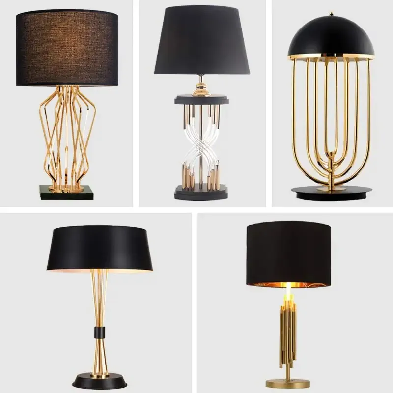 Afralia™ Nordic Fabric Table Lamp - Modern Home Desk Airy Fixture