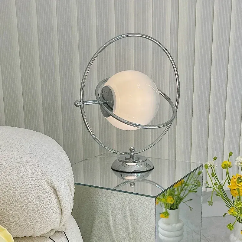 Afralia™ Rotating Planet Table Lamp Bedroom and Living Room (Battery Included)
