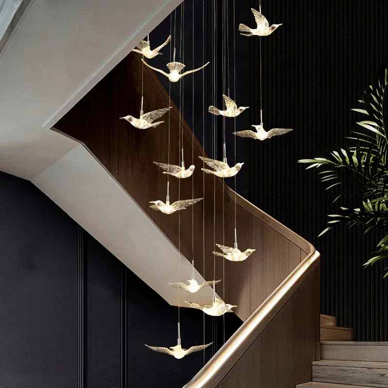 LED Rope Afralia™ Led Bird Pendant Lamp Home Decoration and Lighting