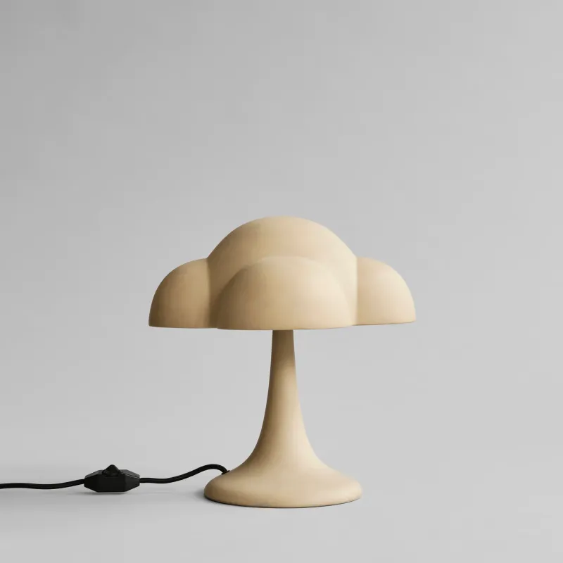 Neon Sign Fungus Table Lamp - Sand
