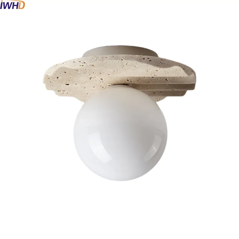 Star Projector Afralia™ Natural Stone LED Ceiling Light | Present-day Indoor Living Room Lamp