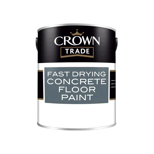 5 Litre Crown Trade Floor Paint Fast Dry - Tile Cherry