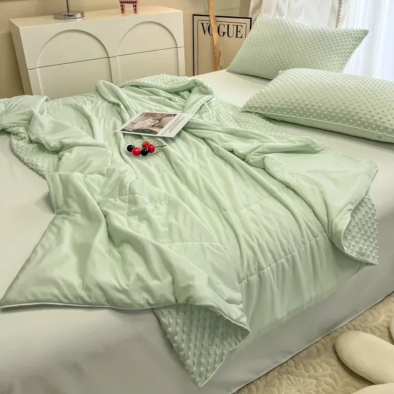 Afralia™ Cooling Massage Blanket Home Duplicate Single Bed Comforter