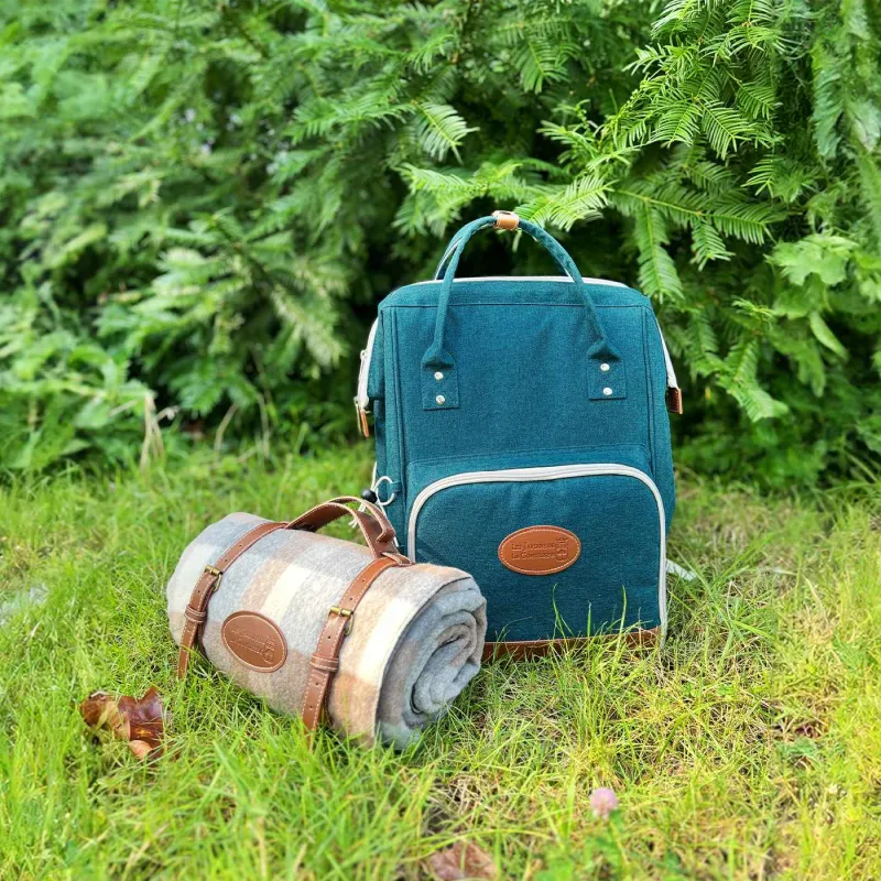 Duck Navy Picnic Backpack - 2 Persons