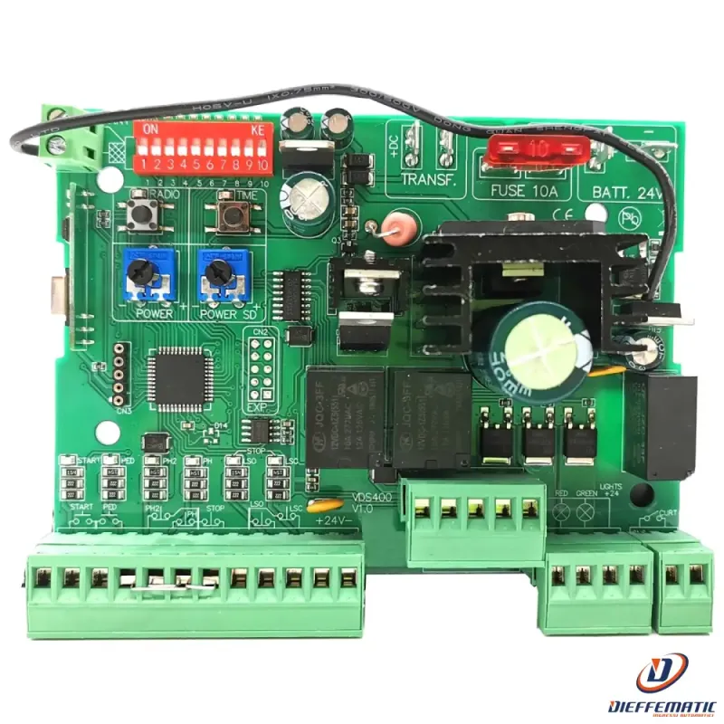 Centrale Comando Scheda Centralina Cancello Scorrevole 24V Si Adatta Stagnoli