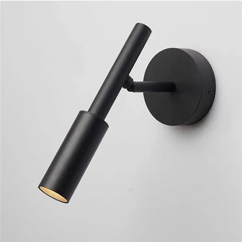 Afralia™ Pivoting LED Wall Lamp Bedroom Indoor Lighting Fixtures