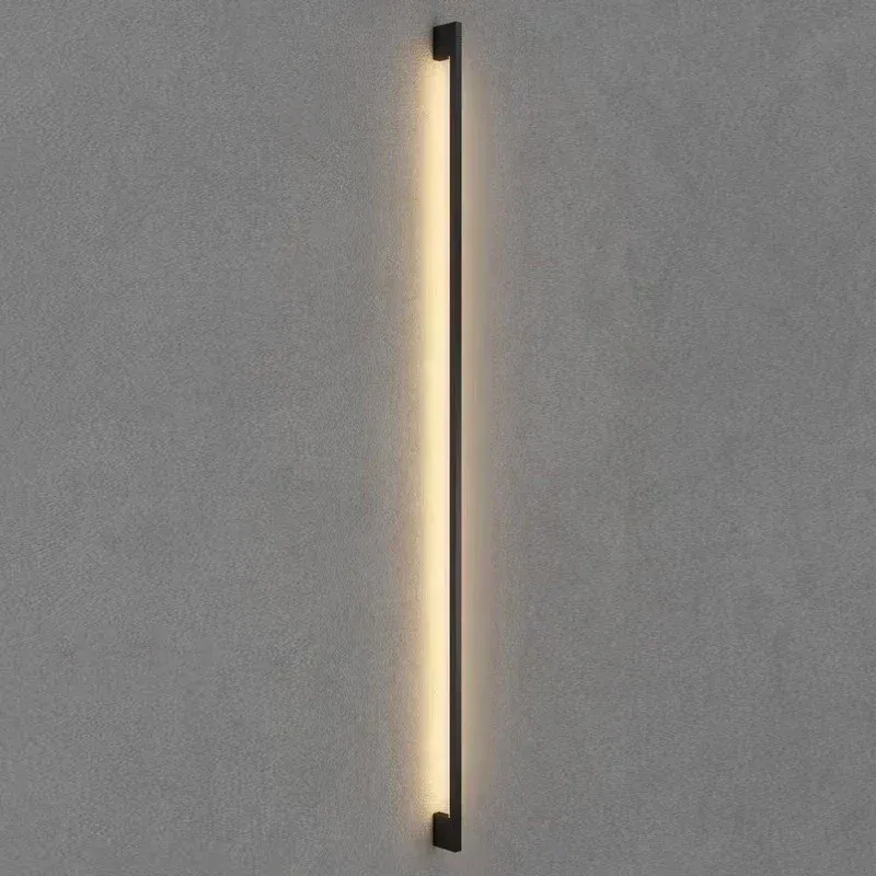Afralia™ Up-to-date Linear LED Wall Lamps Stylish Interior Lighting - 16.4 Feet
