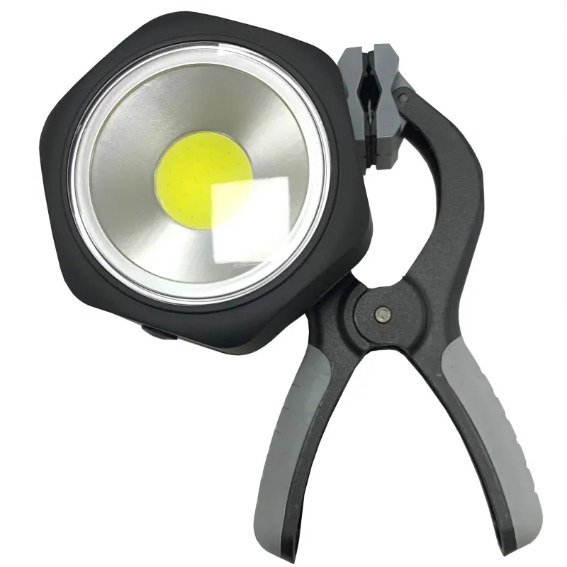 Heavy Duty Weatherproof 3W COB Worklight Clamp